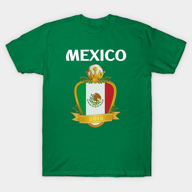 Team Mexico Futbol El Tri T-Shirt by Underground Cargo